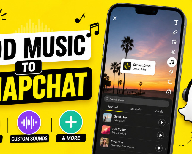 How to Add Music to Snapchat: Songs, Custom Sounds and More