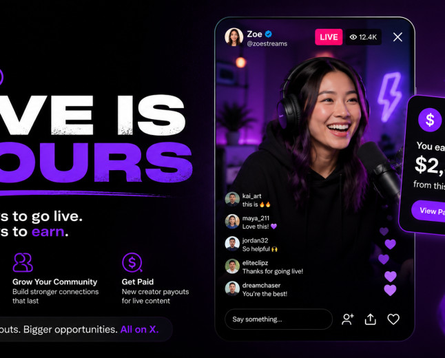 X is making a fresh push for live video with new creator payouts